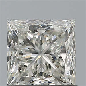 Picture of Natural Diamond 0.80 Carats, Princess with  Cut, H Color, VS1 Clarity and Certified by IGI
