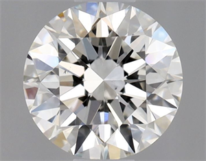 Foto Diamante Natural 0.51 quilates, Redondo , Color H, claridad VS2 y certificado GIA de