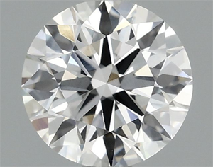 Picture of Lab Grown Diamond 1.02 Carats, Round with Ideal Cut, E Color, VVS2 Clarity and Certified by IGI