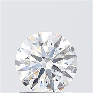 Picture of Lab Grown Diamond 1.09 Carats, Round with Ideal Cut, E Color, VS1 Clarity and Certified by IGI