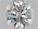 Diamante Natural 0.70 quilates, Redondo , Color J, claridad SI1 y certificado GIA