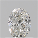 Diamante Natural 0.50 quilates, Ovalado , Color H, claridad VS2 y certificado GIA
