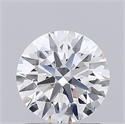 Del inventario de diamantes de laboratorio, 1.05 quilates, Redondo , Color D, claridad VVS2 y certificado IGI