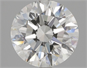 Natural Diamond 3.01 Carats, Round with Excellent Cut, H Color, VS1 Clarity and Certified by GIA