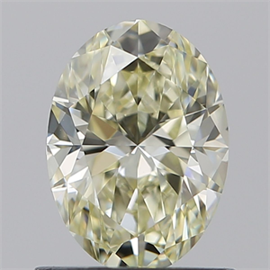 Picture of Natural Diamond 0.91 Carats, Oval with  Cut, L Color, VS1 Clarity and Certified by IGI