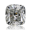 Natural Diamond 1.51 Carats, Cushion with  Cut, I Color, SI1 Clarity and Certified by GIA
