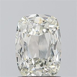 Foto Diamante Natural 0.90 quilates, Del cojín , Color J, claridad VVS1 y certificado GIA de