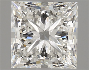 Picture of Natural Diamond 1.91 Carats, Princess with  Cut, H Color, VVS2 Clarity and Certified by GIA
