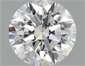 Del inventario de diamantes de laboratorio, 1.10 quilates, Redondo , Color D, claridad VS2 y certificado IGI
