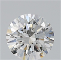 Natural Diamond 0.80 Carats, Round with Excellent Cut, H Color, SI2 Clarity and Certified by GIA