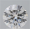 Del inventario de diamantes de laboratorio, 2.09 quilates, Redondo , Color E, claridad VVS2 y certificado IGI