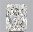 Natural Diamond 3.40 Carats, Radiant with  Cut, G Color, VS2 Clarity and Certified by GIA