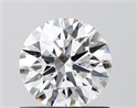 Lab Grown Diamond 0.79 Carats, Round with Ideal Cut, D Color, VVS2 Clarity and Certified by IGI