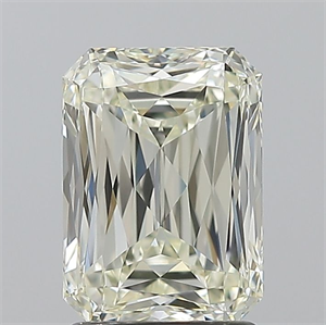 Picture of Natural Diamond 2.03 Carats, Radiant with  Cut, M Color, VVS2 Clarity and Certified by GIA
