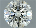 Natural Diamond 1.01 Carats, Round with Excellent Cut, M Color, VS2 Clarity and Certified by GIA