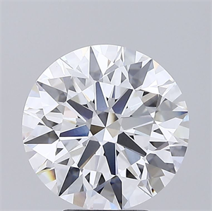 Picture of Lab Grown Diamond 5.22 Carats, Round with Excellent Cut, D Color, VVS2 Clarity and Certified by GIA