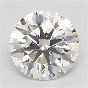 Foto Diamante Natural 0.53 quilates, Redondo , Color G, claridad VVS2 y certificado GIA de