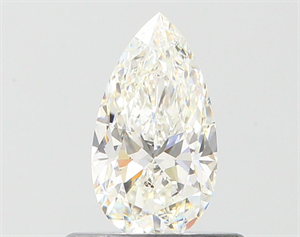 Picture of Natural Diamond 0.46 Carats, Pear with  Cut, G Color, VVS2 Clarity and Certified by GIA