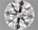 Lab Grown Diamond 1.10 Carats, Round with Excellent Cut, D Color, VS2 Clarity and Certified by GIA
