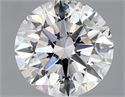 Natural Diamond 1.01 Carats, Round with Excellent Cut, E Color, SI1 Clarity and Certified by GIA