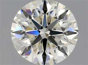 Picture of Natural Diamond 0.70 Carats, Round with Very Good Cut, K Color, VVS1 Clarity and Certified by GIA
