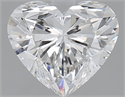 Natural Diamond 1.53 Carats, Heart with  Cut, E Color, VS1 Clarity and Certified by GIA