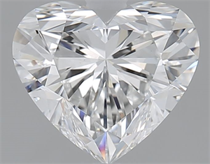 Picture of Natural Diamond 1.53 Carats, Heart with  Cut, E Color, VS1 Clarity and Certified by GIA