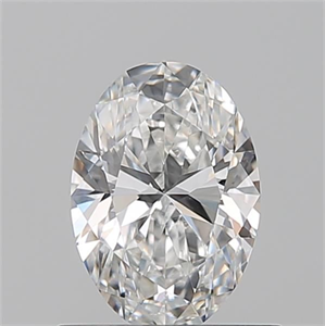 Picture of Natural Diamond 0.61 Carats, Oval with  Cut, F Color, VS1 Clarity and Certified by GIA