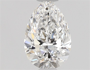 Foto Diamante Natural 0.51 quilates, De pera , Color E, claridad VVS1 y certificado GIA de