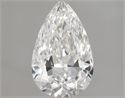 Natural Diamond 1.52 Carats, Pear with  Cut, E Color, VVS2 Clarity and Certified by GIA