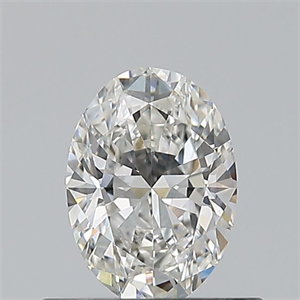 Picture of Natural Diamond 0.50 Carats, Oval with  Cut, G Color, VVS1 Clarity and Certified by GIA