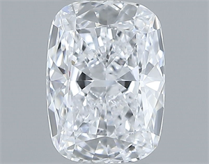 Picture of Natural Diamond 0.50 Carats, Cushion with  Cut, D Color, SI1 Clarity and Certified by GIA