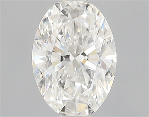Picture of Natural Diamond 0.42 Carats, Oval with  Cut, F Color, SI1 Clarity and Certified by GIA