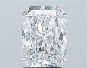 Foto Diamante Natural 2.01 quilates, Radiante , Color E, claridad SI2 y certificado GIA de