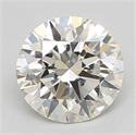 Diamante Natural 0.53 quilates, Redondo , Color J, claridad IF y certificado GIA