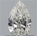Natural Diamond 0.40 Carats, Pear with  Cut, F Color, VVS1 Clarity and Certified by IGI