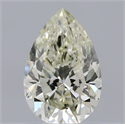 Diamante Natural 0.71 quilates, De pera , Color L, claridad SI2 y certificado GIA