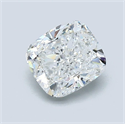 Natural Diamond 1.20 Carats, Cushion with  Cut, G Color, VS1 Clarity and Certified by GIA
