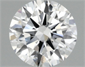 Lab Grown Diamond 1.48 Carats, Round with Ideal Cut, E Color, VS1 Clarity and Certified by IGI