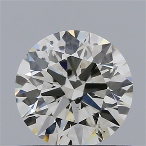Picture of Natural Diamond 0.60 Carats, Round with Excellent Cut, I Color, SI2 Clarity and Certified by IGI