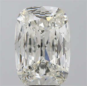 Picture of Natural Diamond 4.01 Carats, Cushion with  Cut, I Color, SI2 Clarity and Certified by GIA