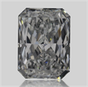 Diamante Natural 0.41 quilates, Radiante , Color F, claridad VVS1 y certificado GIA