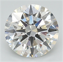 Del inventario de diamantes de laboratorio, 2.59 quilates, Redondo , Color F, claridad VS1 y certificado IGI