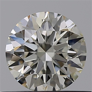 Foto Diamante Natural 0.54 quilates, Redondo , Color L, claridad VVS2 y certificado GIA de