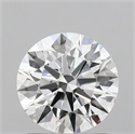 Lab Grown Diamond 1.52 Carats, Round with Ideal Cut, D Color, VVS2 Clarity and Certified by IGI