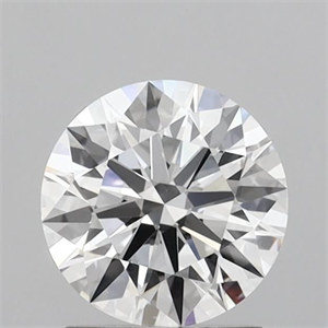 Picture of Lab Grown Diamond 1.52 Carats, Round with Ideal Cut, D Color, VVS2 Clarity and Certified by IGI