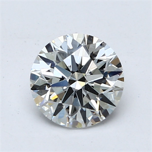 Picture of Lab Grown Diamond 4.57 Carats, Round with Ideal Cut, E Color, VVS2 Clarity and Certified by IGI
