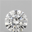 Natural Diamond 0.40 Carats, Round with Excellent Cut, E Color, SI1 Clarity and Certified by IGI
