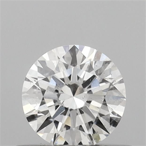 Picture of Natural Diamond 0.40 Carats, Round with Excellent Cut, E Color, SI1 Clarity and Certified by IGI