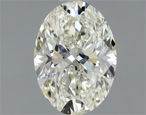 Picture of Natural Diamond 1.00 Carats, Oval with  Cut, J Color, SI1 Clarity and Certified by GIA